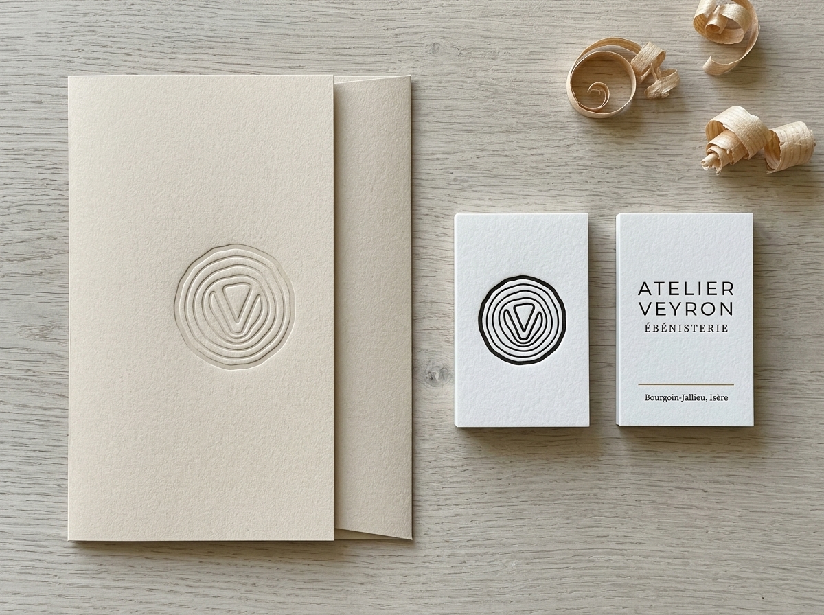 Atelier Veyron Ébénisterie : visuel du projet