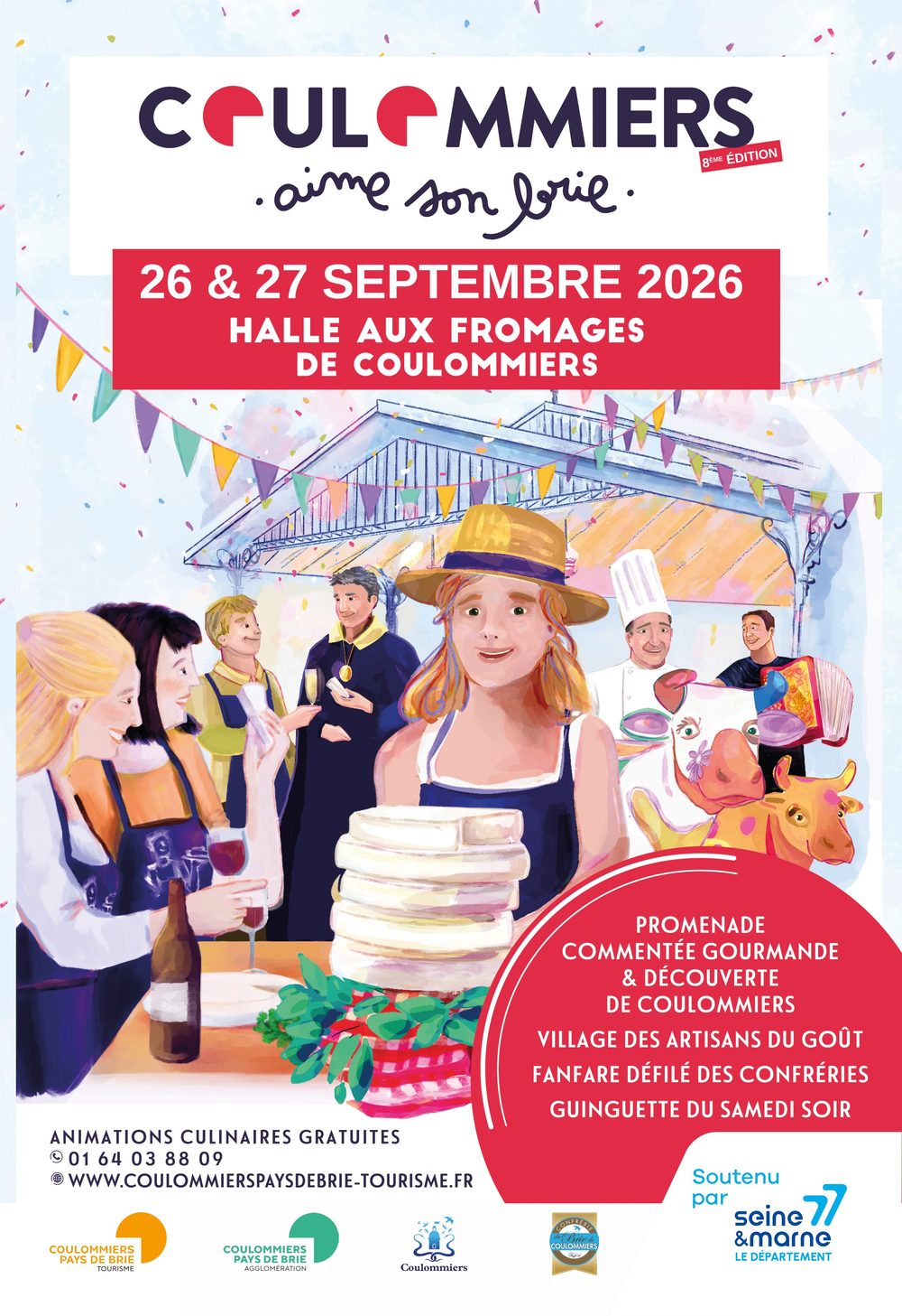 Coulommiers aime son Brie — visuel