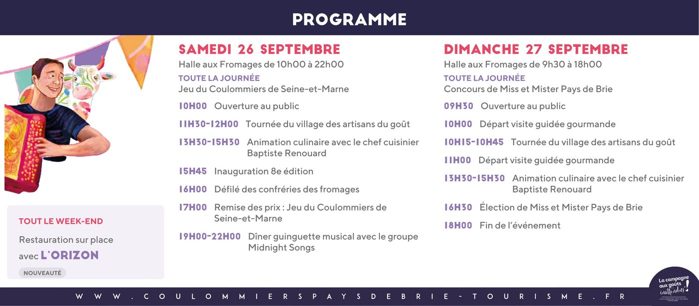 Coulommiers aime son Brie — visuel