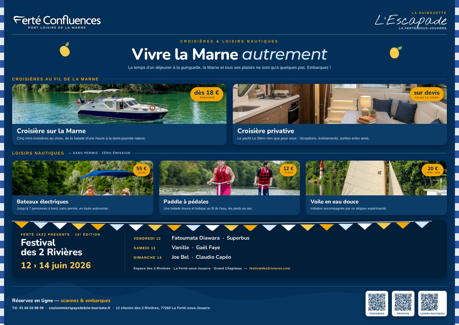 Ferté Confluences & événements — visuel